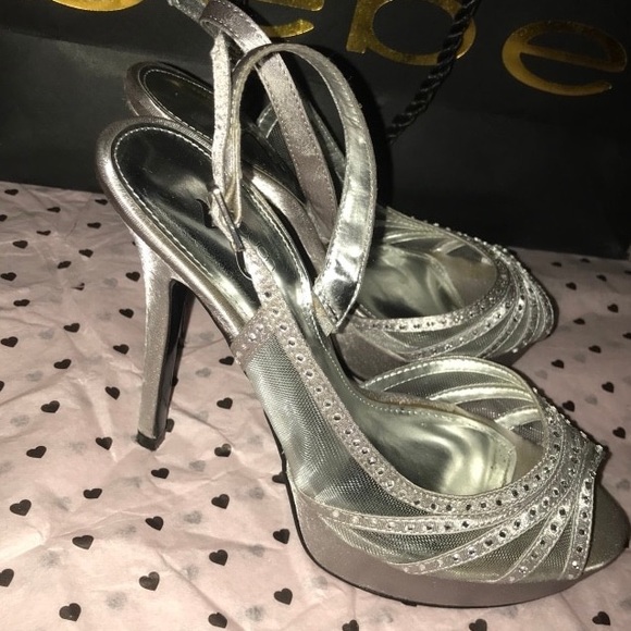 Nina Calissa Ankle Strap Stiletto Sz 5.5 - Picture 4 of 8